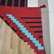 Load image into Gallery viewer, Hand-Woven Reversible Southwestern Design Kilim Handmade Wool Rug (Size 9.9 X 13.10) Cwral-10089