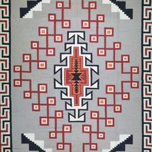 Load image into Gallery viewer, Hand-Woven Reversible Southwestern Design Kilim Handmade Wool Rug (Size 9.11 X 13.8) Cwral-10092
