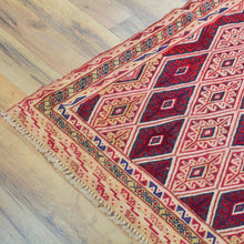 Load image into Gallery viewer, Multi-Weave Tribal Mashwani Sumak Handmade Geometric Design Rug (Size 2.8 X 3.10) Cwral-10113