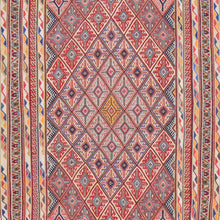 Load image into Gallery viewer, Multi-Weave Tribal Mashwani Sumak Handmade Geometric Design Rug (Size 2.10 X 4.0) Cwral-10116