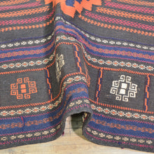 Load image into Gallery viewer, Hand-Woven Afghan Tribal Kilim Oriental Handmade Sumak Wool Rug (Size 5.0 X 5.0) Cwral-10122