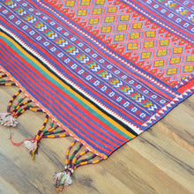 Load image into Gallery viewer, Hand-Woven Moroccan Tribal Sumak Oriental Handmade Wool Rug (Size 3.11 X 7.10) Cwral-10125