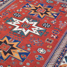 Load image into Gallery viewer, Hand-Woven Tribal Sumak Traditional Oriental Handmade Wool Rug (Size 4.11 X 6.2) Cwral-10134