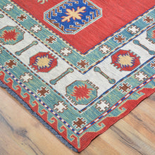 Load image into Gallery viewer, Hand-Woven Tribal Sumak Traditional Oriental Handmade Wool Rug (Size 4.11 X 7.4) Cwral-10137
