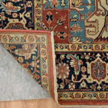 Load image into Gallery viewer, Hand-Knotted Traditional Heriz Design Oriental Handmade Wool Rug (Size 6.1 X 9.2) Cwral-10419