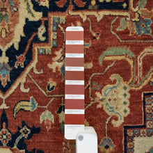 Load image into Gallery viewer, Hand-Knotted Traditional Heriz Design Oriental Handmade Wool Rug (Size 6.1 X 9.2) Cwral-10419