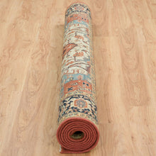 Load image into Gallery viewer, Hand-Knotted Traditional Heriz Design Oriental Handmade Wool Rug (Size 6.1 X 9.2) Cwral-10419