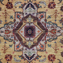 Load image into Gallery viewer, Hand-Knotted Afghan Tribal Traditional Design Handmade Wool Rug (Size 8.11 X 11.5) Cwral-10473