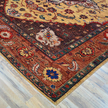 Load image into Gallery viewer, Hand-Knotted Afghan Tribal Traditional Design Handmade Wool Rug (Size 8.11 X 11.5) Cwral-10473