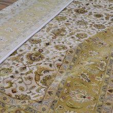 Load image into Gallery viewer, Hand-Knotted Oriental Traditional Design Handmade Silk and Wool Rug (Size 8.11 X 11.11) Cwral-10488