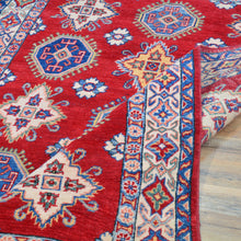 Load image into Gallery viewer, Hand-Knotted Caucasian Design Kazak Wool Handmade Rug (Size 4.0 X 6.2) Cwral-10608