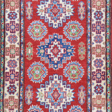 Load image into Gallery viewer, Hand-Knotted Caucasian Design Kazak Wool Handmade Rug (Size 2.9 X 4.2) Cwral-10614