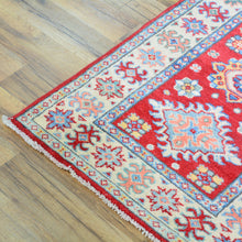 Load image into Gallery viewer, Hand-Knotted Kazak Tribal Design 100% Wool Handmade Rug (Size 2.1 X 5.5) Cwral-10626