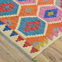 Load image into Gallery viewer, Hand-Woven Reversible Momana Kilim Handmade Wool Rug (Size 2.9 X 8.1) Cwral-10713