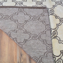 Load image into Gallery viewer, Hand-Knotted Fine Oriental Geometric Berber Gabbeh Wool Rug (Size 9.3 X 11.7) Brral-1182