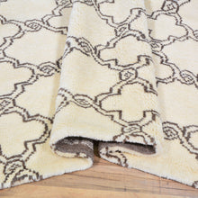 Load image into Gallery viewer, Hand-Knotted Fine Oriental Geometric Berber Gabbeh Wool Rug (Size 9.3 X 11.7) Brral-1182