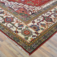 Load image into Gallery viewer, Hand-Knotted Square Heriz Design Traditional Handmade Wool Rug (Size 9.10 X 9.10) Cwral-2733