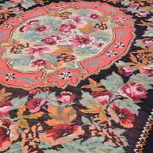 Load image into Gallery viewer, Hand-Woven Reversible Bessarabian Maldivian Kilim Handmade Rug (Size 6.9 X 9.2) Cwral-10179