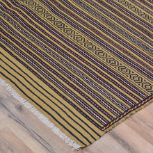 Load image into Gallery viewer, Hand-Woven Tribal Afghan Surmai Sumak Handmade Wool Rug (Size 4.8 X 6.0) Cwral-10200