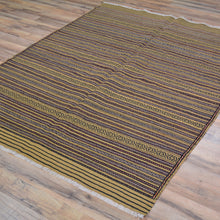 Load image into Gallery viewer, Hand-Woven Tribal Afghan Surmai Sumak Handmade Wool Rug (Size 4.8 X 6.0) Cwral-10200