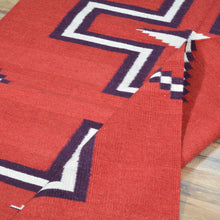 Load image into Gallery viewer, Hand-Woven Reversible Southwestern Design Kilim Oriental Rug (Size 4.2 X 6.0) Cwral-10215