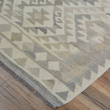 Load image into Gallery viewer, Hand-Woven Tribal Reversible Wool Oriental Momana Kilim Rug (Size 2.9 X 9.9) Cwral-10239