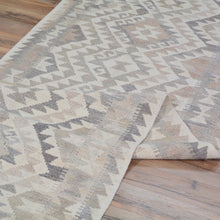 Load image into Gallery viewer, Hand-Woven Tribal Reversible Wool Oriental Momana Kilim Rug (Size 2.9 X 9.9) Cwral-10239