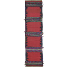 Load image into Gallery viewer, Hand-Woven Tribal Baluchi Dastarkhwan Oriental Kilim Rug (Size 2.9 X 9.10) Cwral-10245