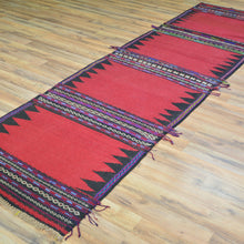 Load image into Gallery viewer, Hand-Woven Tribal Baluchi Dastarkhwan Oriental Kilim Rug (Size 2.9 X 9.10) Cwral-10245