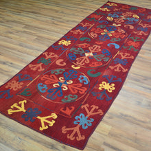 Load image into Gallery viewer, Hand-Woven Tribal Afghan Suzani Traditional Oriental Kilim Rug (Size 3.1 X 9.0) Cwral-10248