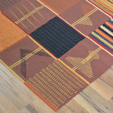 Load image into Gallery viewer, Hand-Woven Modern Contemporary Patchwork Oriental Kilim Rug (Size 3.1 X 9.9) Cwral-10251