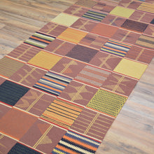 Load image into Gallery viewer, Hand-Woven Modern Contemporary Patchwork Oriental Kilim Rug (Size 3.1 X 9.9) Cwral-10251