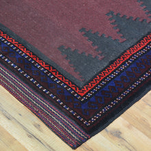 Load image into Gallery viewer, Hand-Woven Afghan Tribal Kilim Oriental Handmade Sumak Wool Rug (Size 4.6 X 4.7) Cwral-10260