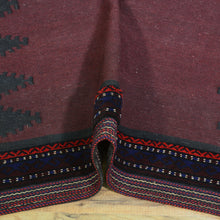 Load image into Gallery viewer, Hand-Woven Afghan Tribal Kilim Oriental Handmade Sumak Wool Rug (Size 4.6 X 4.7) Cwral-10260
