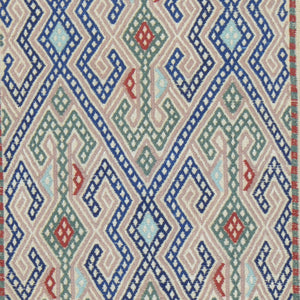 Hand-Woven Tribal Olami Sumak Wool Oriental Kilim Handmade Rug (Size 2.0 X 6.8) Cwral-10269