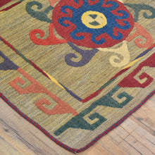 Load image into Gallery viewer, Hand-Woven Tribal Afghan Suzani Traditional Oriental Kilim Rug (Size 2.1 X 9.8) Cwral-10275