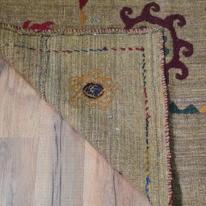 Hand-Woven Tribal Afghan Suzani Traditional Oriental Kilim Rug (Size 2.11 X 6.2) Cwral-10278