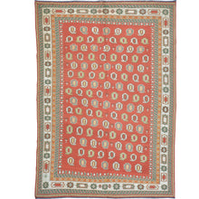Load image into Gallery viewer, Hand-Woven Afghan Sumak Berjista Handmade Wool Oriental Rug (Size 5.0 X 6.10) Cwrsf-1338