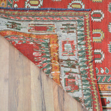 Load image into Gallery viewer, Hand-Woven Afghan Sumak Berjista Handmade Wool Oriental Rug (Size 5.0 X 6.10) Cwrsf-1338