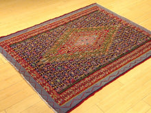 Load image into Gallery viewer, Beautiful Interior-Decorator Pretty Handwoven Persian Sanna Reversible Kilim Handmade Real Wool Rug