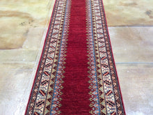 Load image into Gallery viewer, Fine Hand-Knotted Super Kazak Caucasian Design 100-Percent Wool Runner-Rug