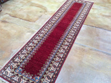 Load image into Gallery viewer, Fine Hand-Knotted Super Kazak Caucasian Design 100-Percent Wool Runner-Rug
