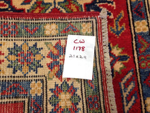 Load image into Gallery viewer, Fine Oriental Pretty Handknotted Kazak Traditional Tribal Real Wool Amazing Unique Rug