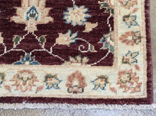 Load image into Gallery viewer, Beautiful Floral Design Handmade Artisan Handknotted Real Wool Peshawar Amazing Unique Rug