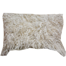 Load image into Gallery viewer, 14" x 23" Turkish Angora Goat Wool Handmade Pillow Cover Cwpal-624
