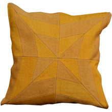 Load image into Gallery viewer, 17" x 17" Geometric Pattern Hand-Woven Turkish Kilim Pillow Cover Cwpal-639