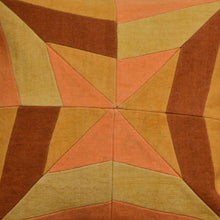 Load image into Gallery viewer, 17" x 17" Geometric Pattern Hand-Woven Turkish Kilim Pillow Cover Cwpal-642