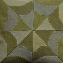 Load image into Gallery viewer, 16" x 16" Geometric Pattern Hand-Woven Turkish Kilim Pillow Cover Cwpal-651