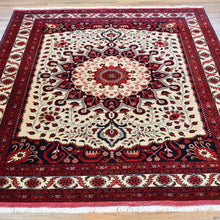 Load image into Gallery viewer, Hand-Knotted Fine Afghan Tribal Turkoman Wool Rug (Size 5.1 X 6.8) Brral-3195