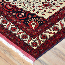 Load image into Gallery viewer, Hand-Knotted Fine Afghan Tribal Turkoman Wool Rug (Size 5.1 X 6.8) Brral-3195